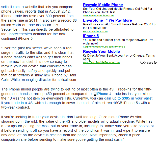 SellCell.com Featured On IntoMobile.com