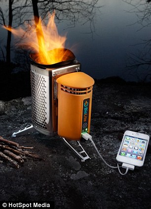 Charge Your Phone While Camping Using a Stove (VIDEO)