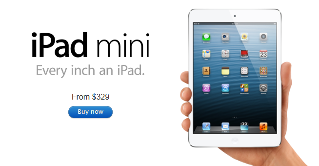 The Apple iPad Mini Has Landed: Pre-Order Today