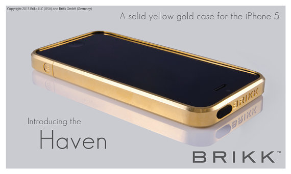 Gold iPhone 5 Case