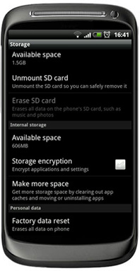 HTC Reset