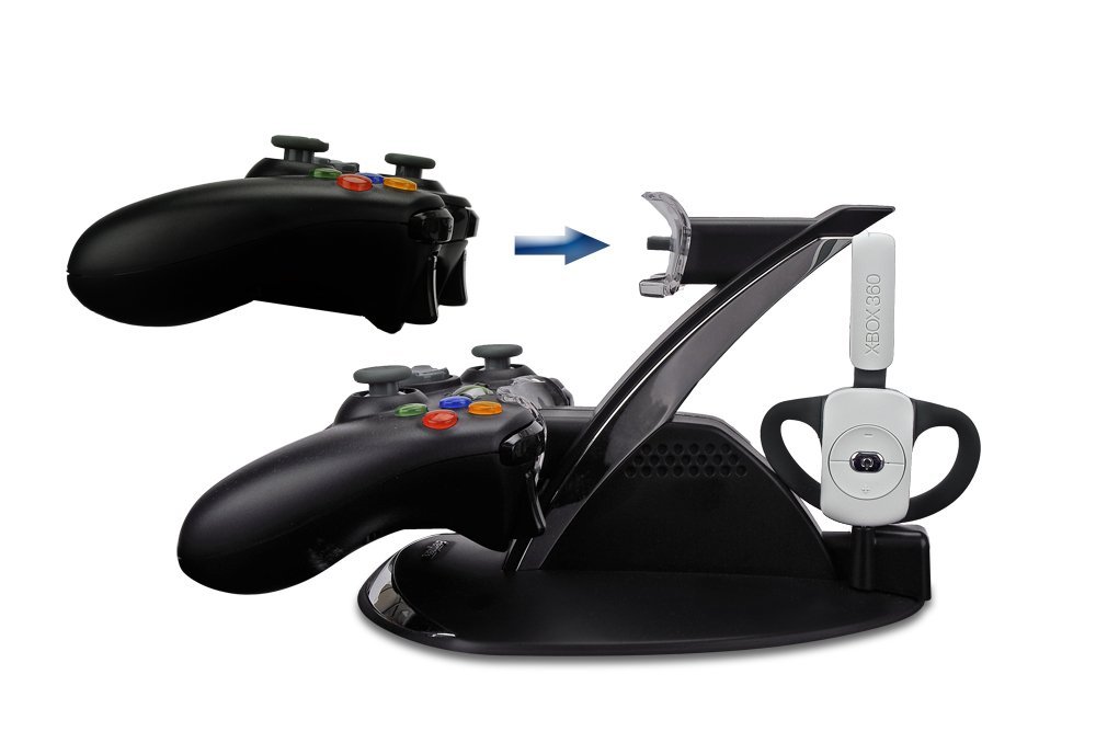 Dual Controller Charging Kit for Xbox 360