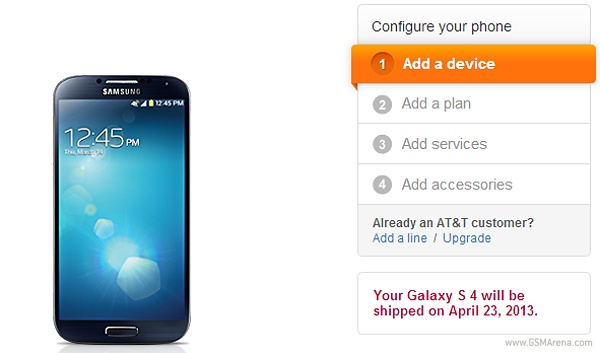 AT&T Galaxy S4