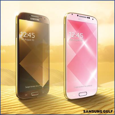 gold samsung s4