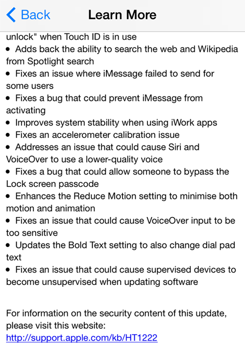 iOS 7 Page 2
