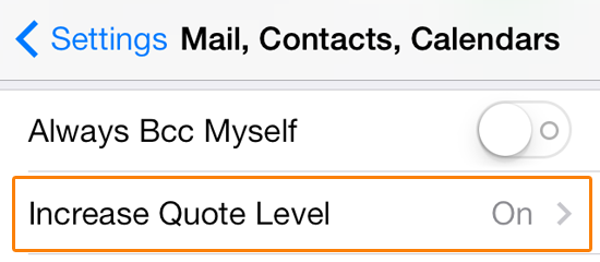 increase quote level