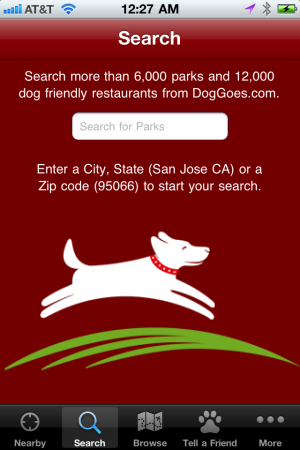 dog park finder plus