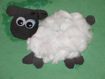 Sheep Cotton Balls