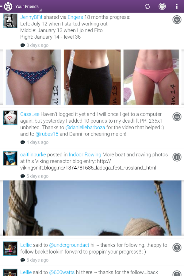 Fitocracy app