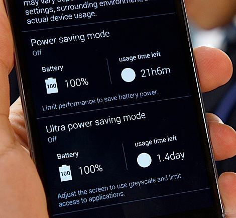 Ultra Power Saving mode