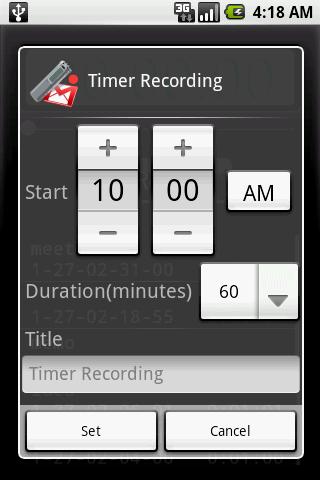 voice recorder