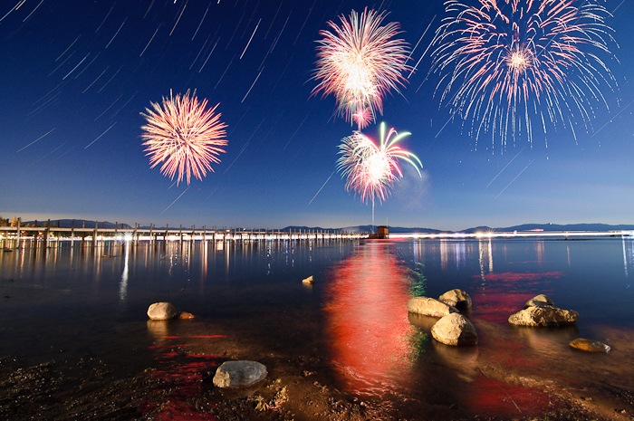 Lake Tahoe Fireworks