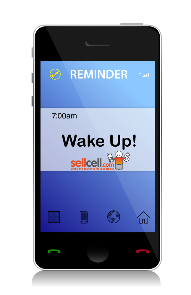 Use your cell phone as an alarm