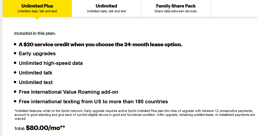 Unlimited Plans
