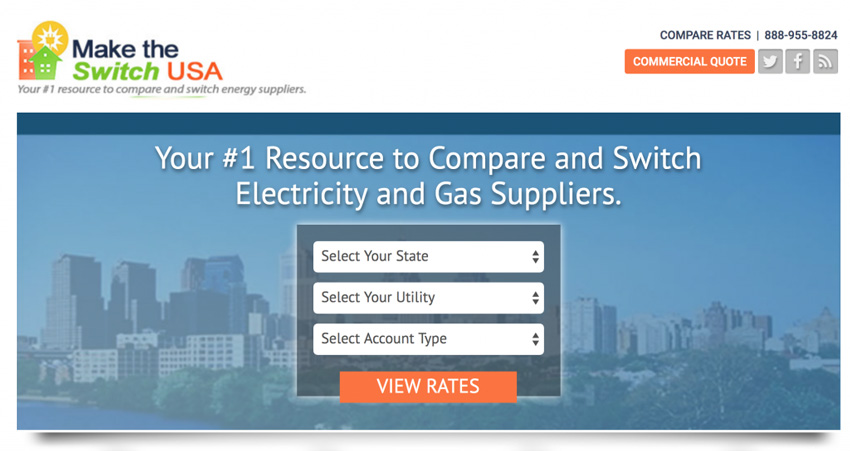 Make The Switch USA Energy Price Comparison