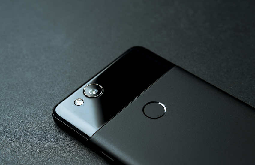 Back of Google Pixel 2