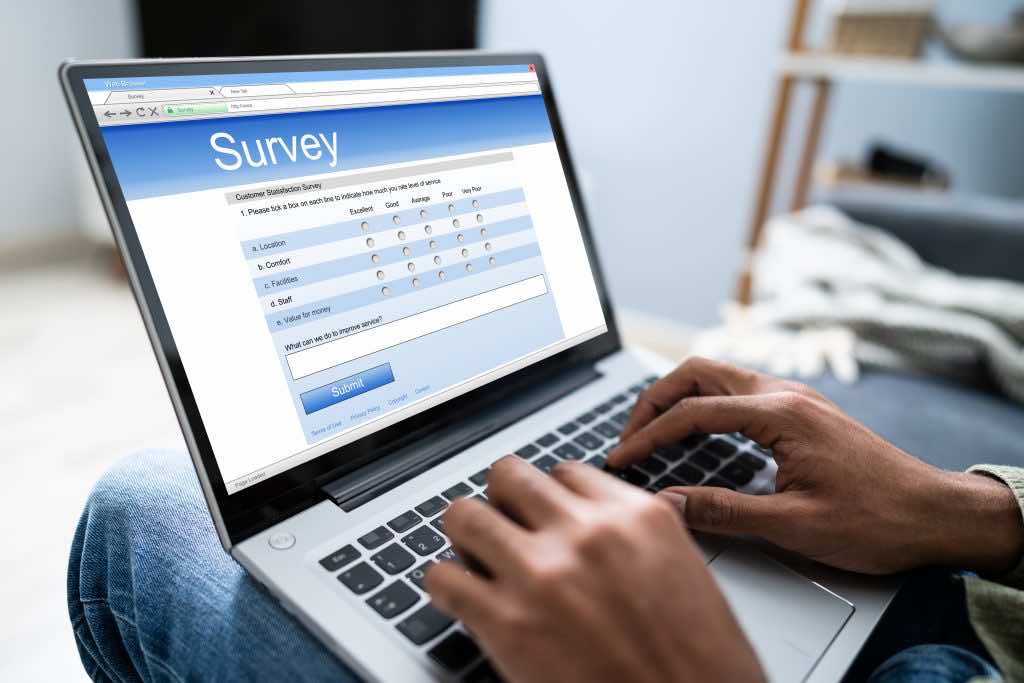 Take part in surveys to make money