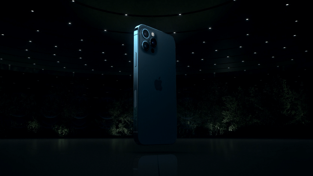 The iPhone 12 Pro from Apple iPhone 12 announcement