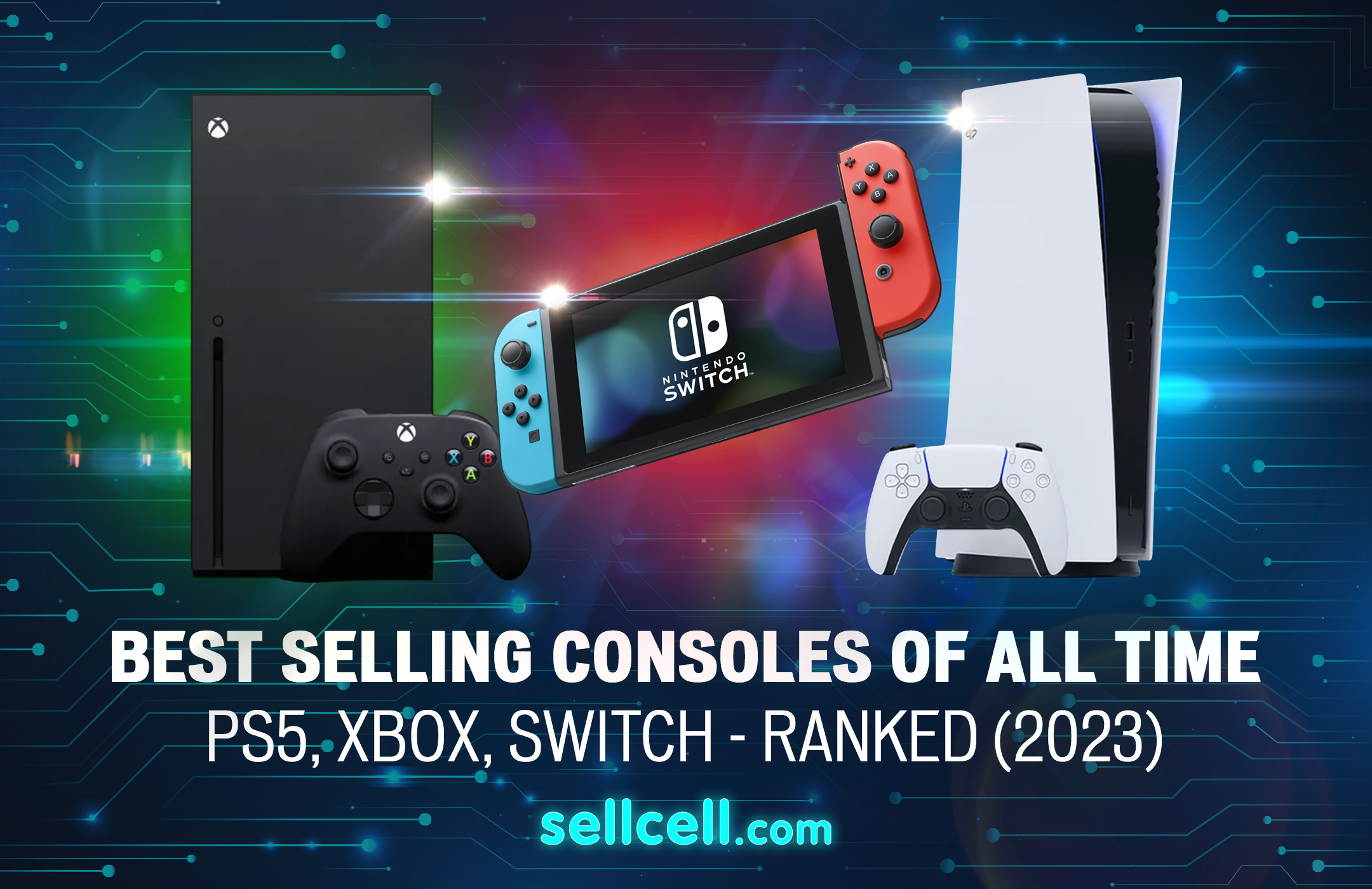 PS5 vs Xbox Series XS vs Switch 2023 Americas Sales Comparison Charts  Through November